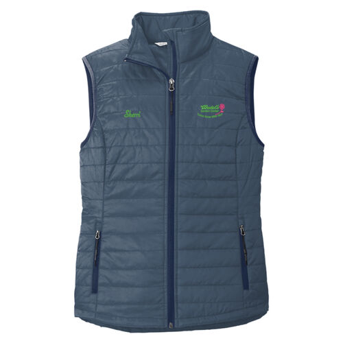 Women's Packable Puffy Vest Thumbnail