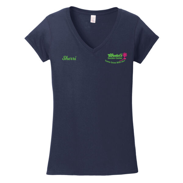Softstyle® Women's Fit V-Neck T-Shirt Thumbnail