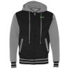 Unisex Heavyweight Varsity Full-Zip Hooded Sweatshirt Thumbnail