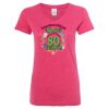 Women’s Glitter V-Neck T-Shirt Thumbnail